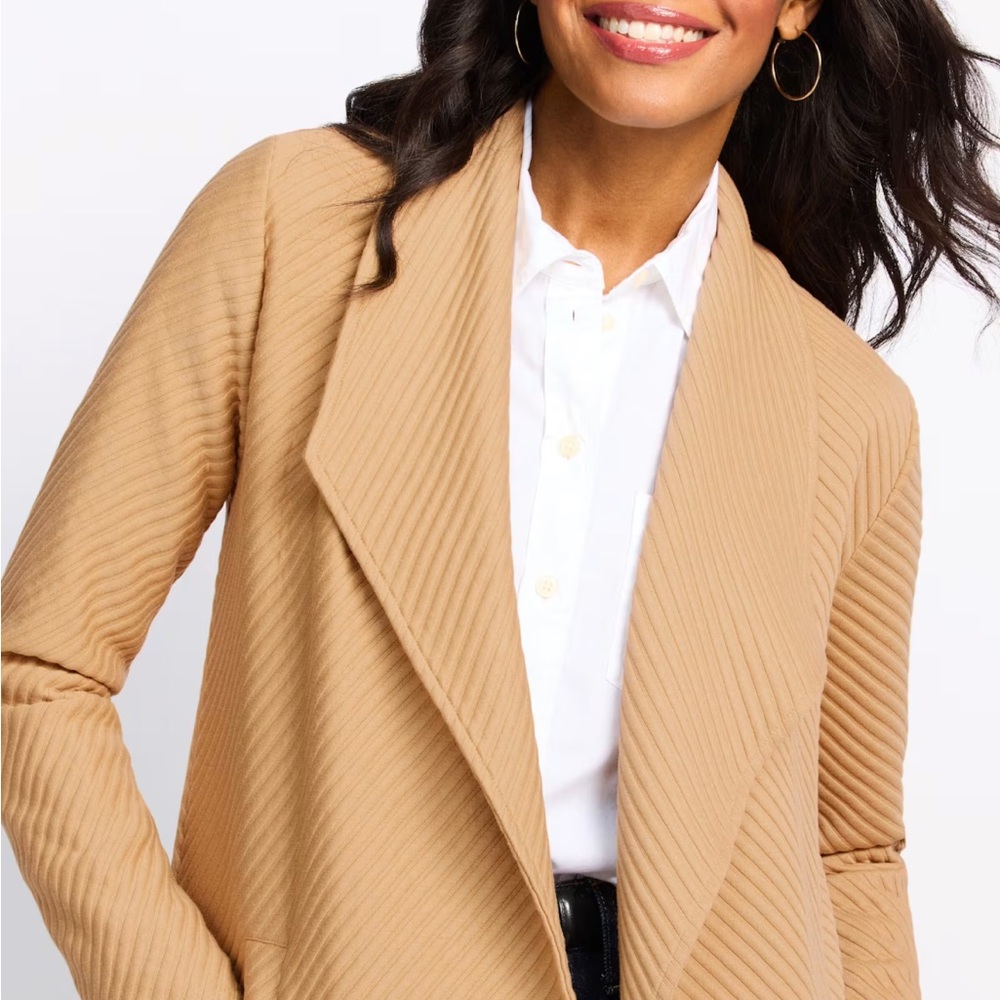 Steve Madden knit it jacket in toffee